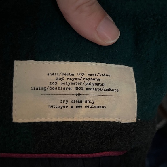 Cartonnier from Anthropologie wool cape - Picture 6 of 6